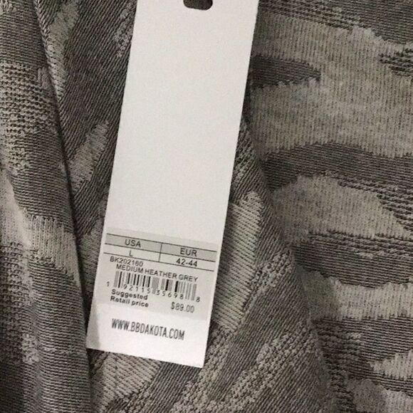 BB Dakota Now You See Me Camo Draped Tie Back Jacket - Picture 8 of 11